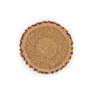 Jute tablemat (Multicolor)