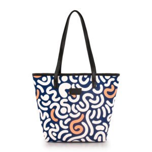 Ember Tote Blue and White Tote bag